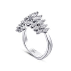 0,93 Carat Diamond Aurora Ring