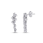 0,67 Carat Diamond Trend Earrings