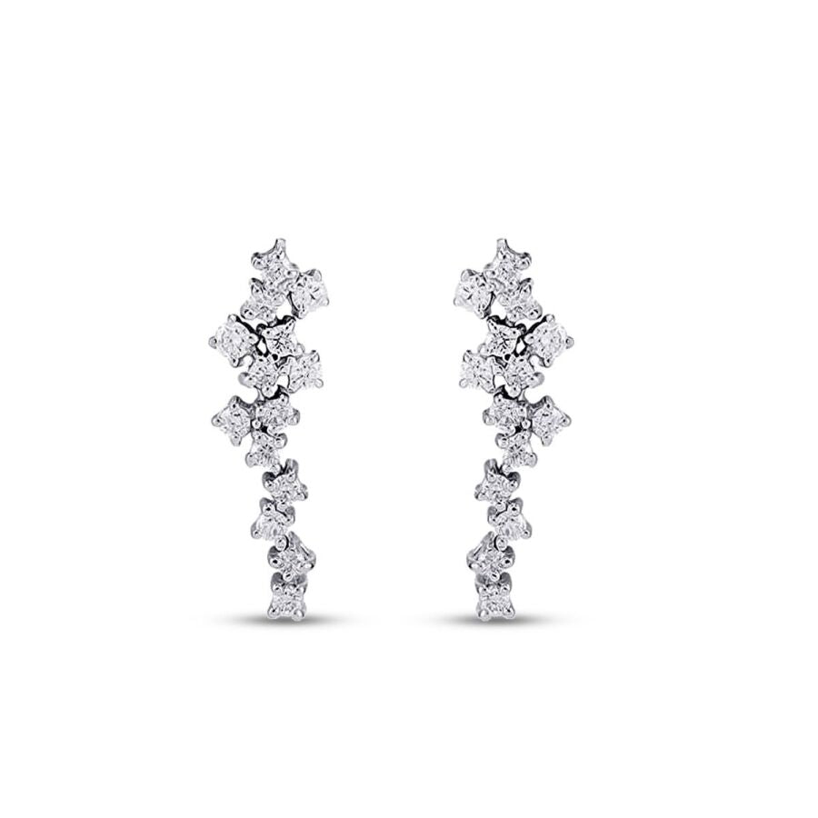 0,67 Carat Diamond Trend Earrings