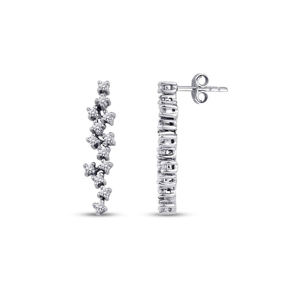 0,44 Carat Diamond Trend Earrings