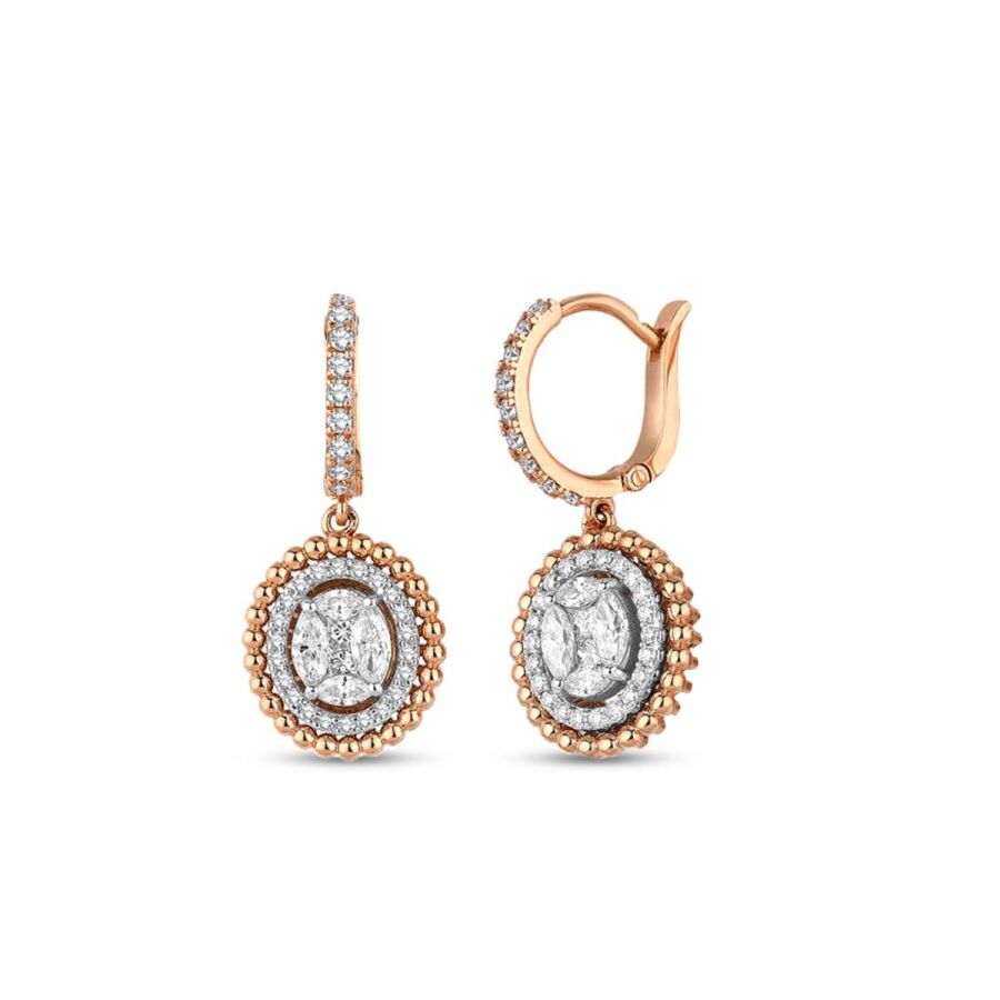 0,79 Carat Diamond Trend Earrings