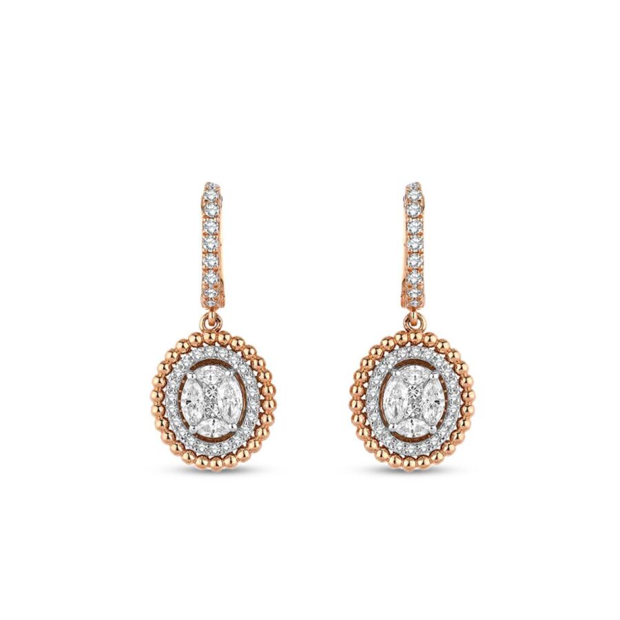 0,79 Carat Diamond Trend Earrings