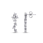 0,05 Carat Diamond-Effect Earrings