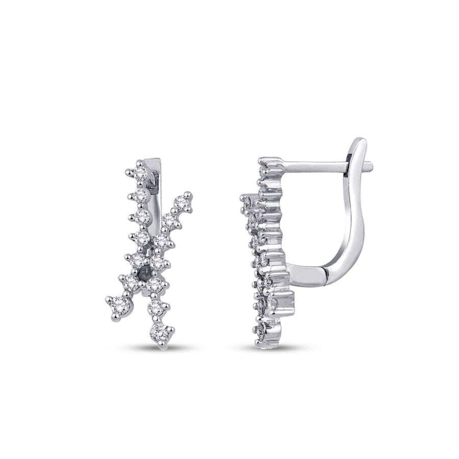0,38 Carat Diamond Trend Earrings