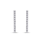 0,54 Carat Diamond Tennis Earrings