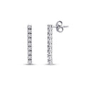 0,79 Carat Diamond Tennis Earrings