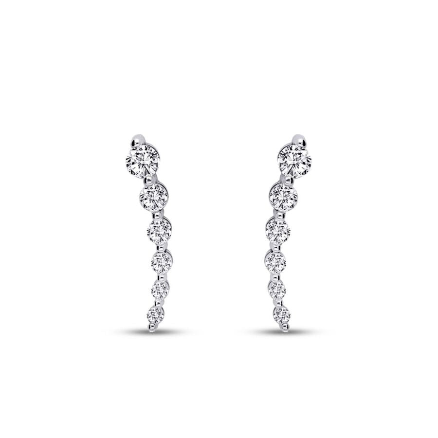 0.48 Carat Diamond Trend Earrings