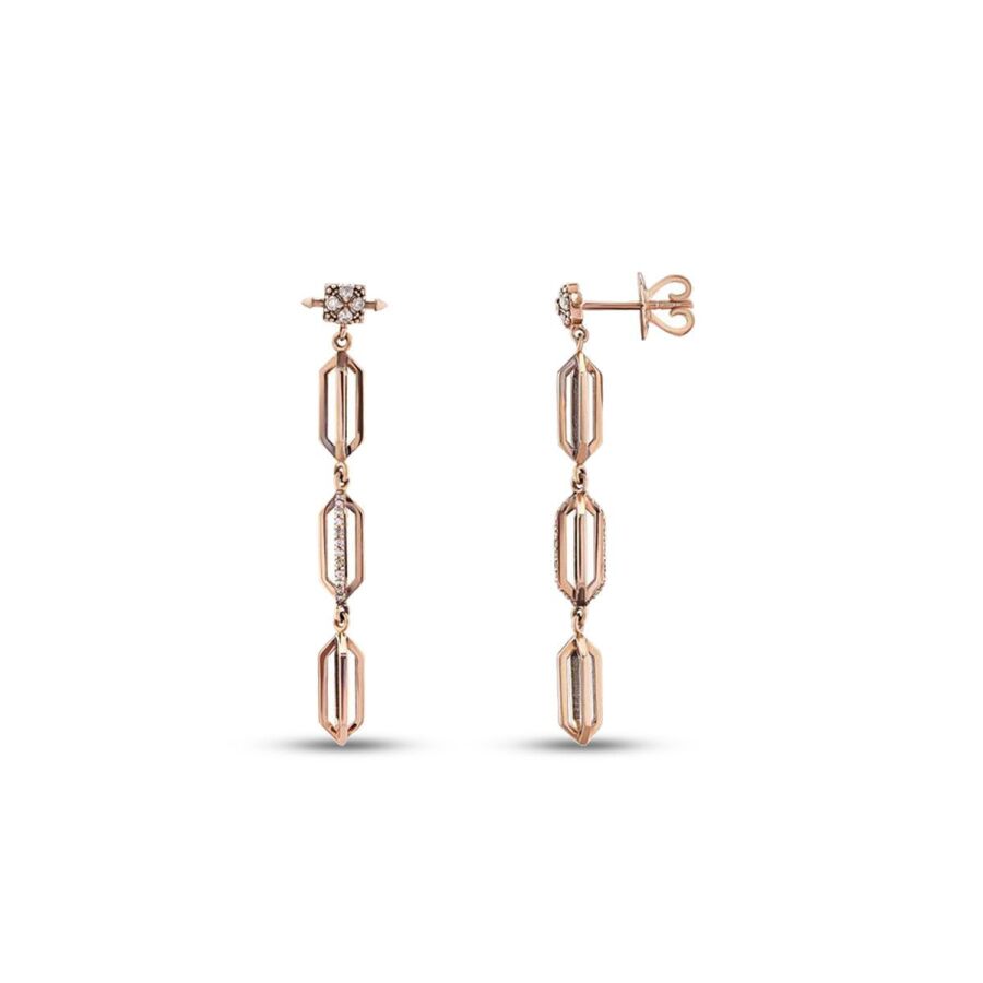 0,22 Carat Diamond Earrings