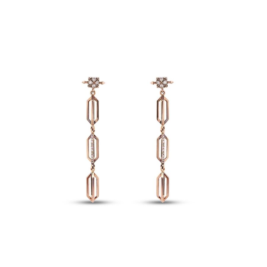 0,22 Carat Diamond Earrings