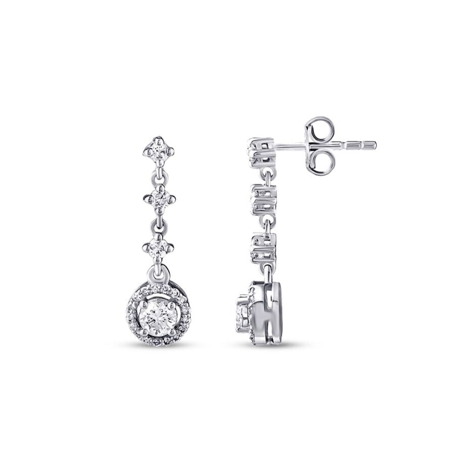 0,63 Carat Diamond Trend Earrings