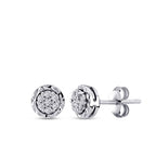 0,25 Carat Diamond Round Earrings