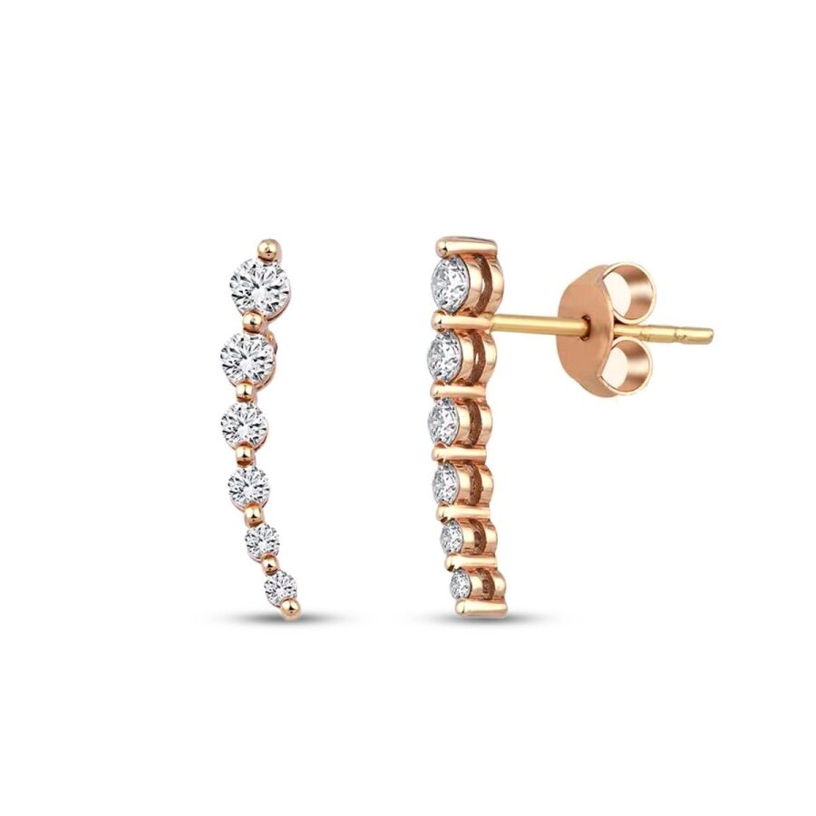 0,42 Carat Diamond Trend Earrings