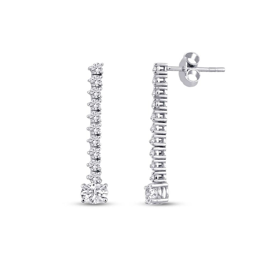 1,20 Carat Diamond Trend Earrings