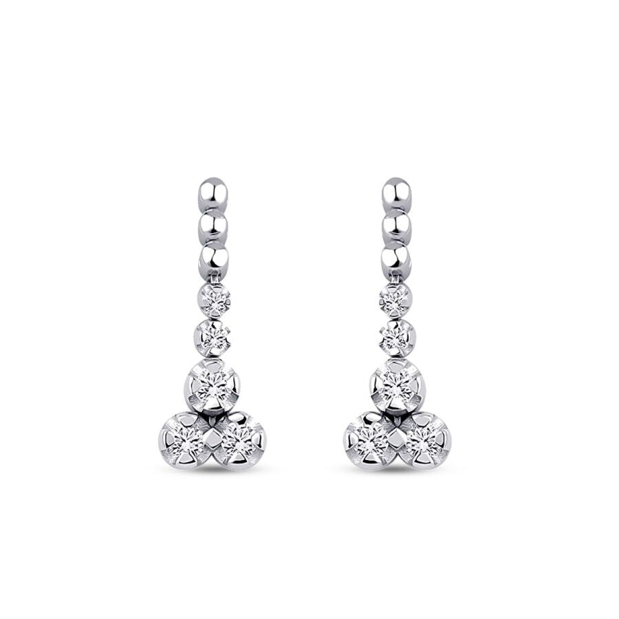 0,28 Carat Diamond Trend Earrings