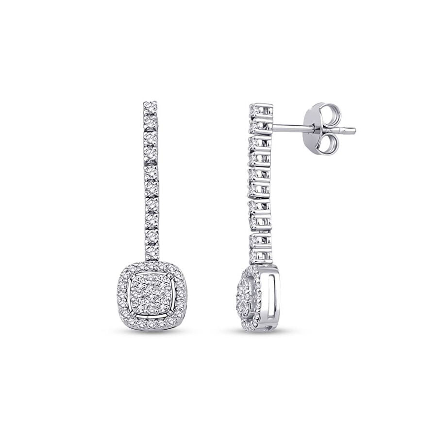 0,71 Carat Diamond Trend Earrings