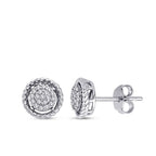 0,21 Carat Diamond Earrings