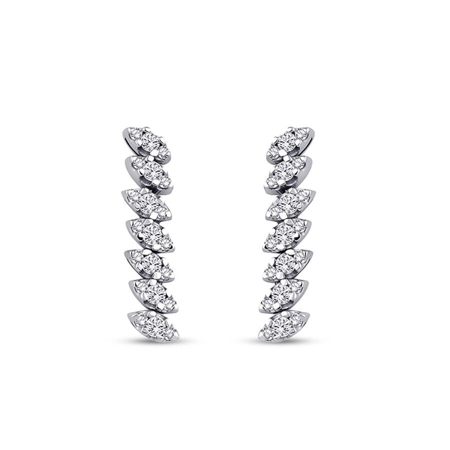 0,50 Carat Diamond Aurora Earrings