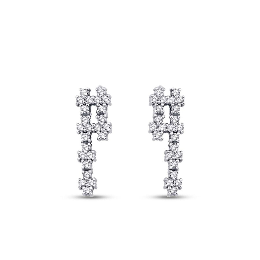 0,25 Carat Diamond Trend Earrings