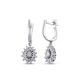 0,18 Carat Diamond Earrings