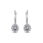 0,18 Carat Diamond Earrings