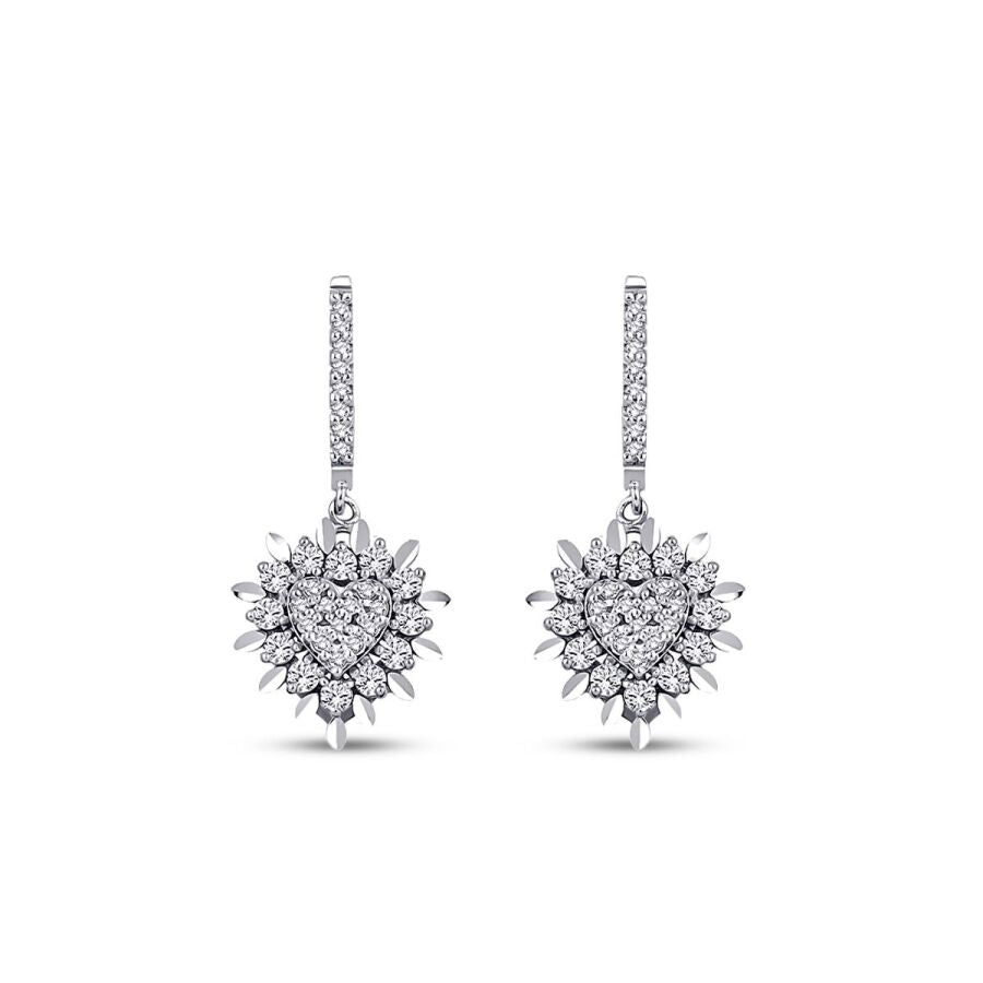 0,91 Carat Diamond Trend Earrings