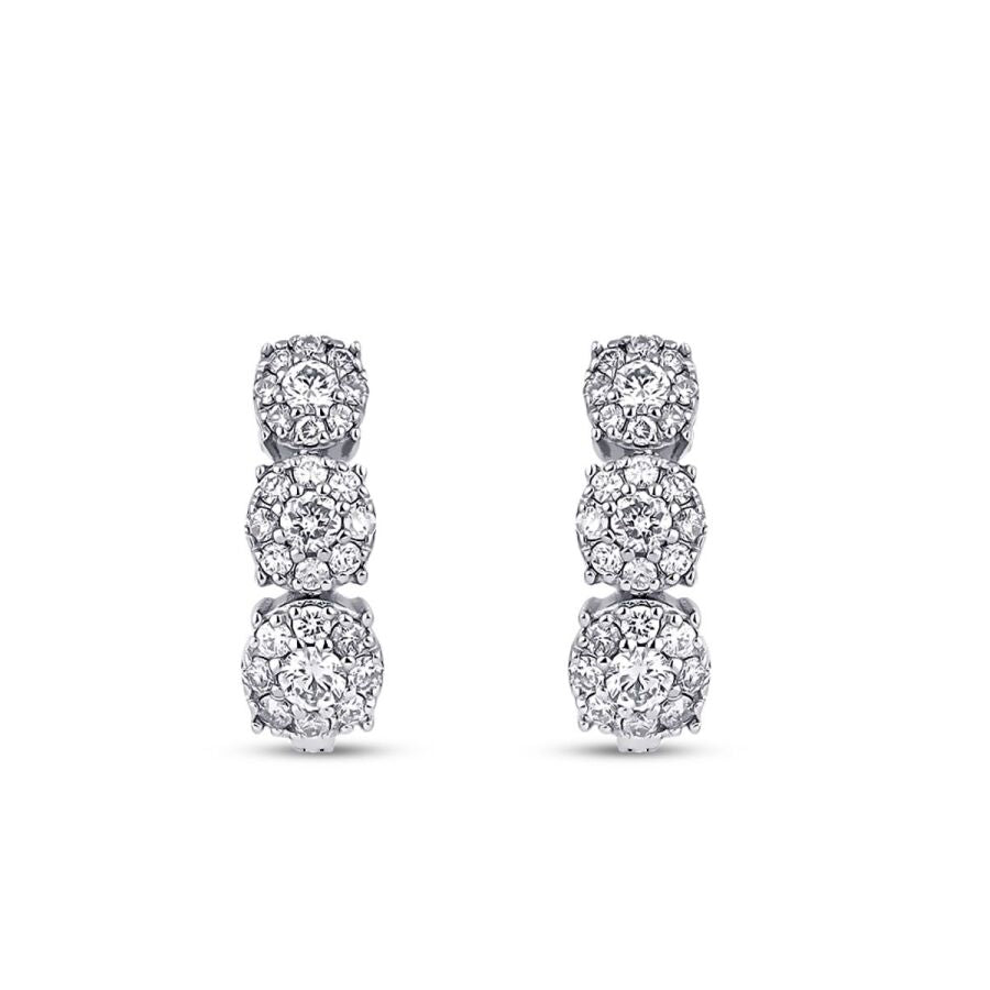 0,74 Carat Diamond Trend Earrings