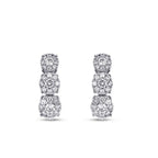 0,74 Carat Diamond Trend Earrings