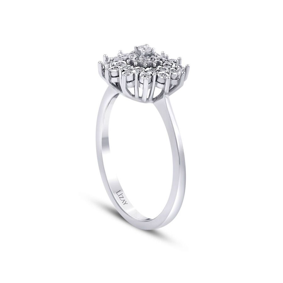 0,13 Carat Diamond Trend Ring