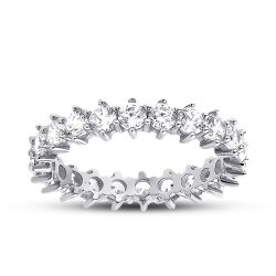 Gold Full Eternity Band Ring