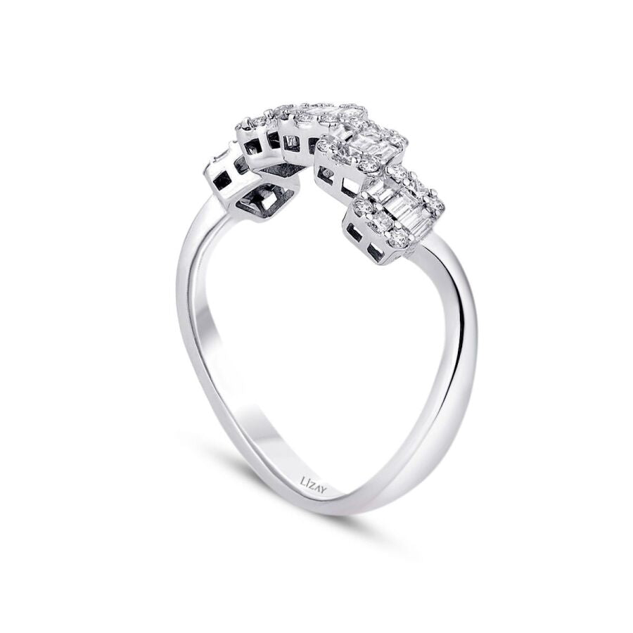 0,40 Carat Diamond Baguette Ring