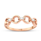 0,13 Carat Diamond Baguette Ring