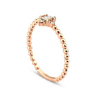 0,12 Carat Diamond Baguette Ring