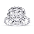 1,17 Carat Diamond Baguette Ring