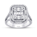 0,90 Carat Diamond Baguette Ring