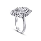 1,32 Carat Diamond Baguette Ring