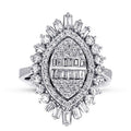 1,32 Carat Diamond Baguette Ring