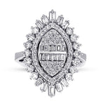 1,32 Carat Diamond Baguette Ring