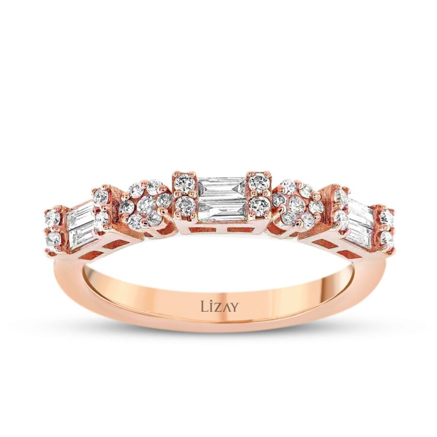 0,36 Carat Diamond Baguette Ring