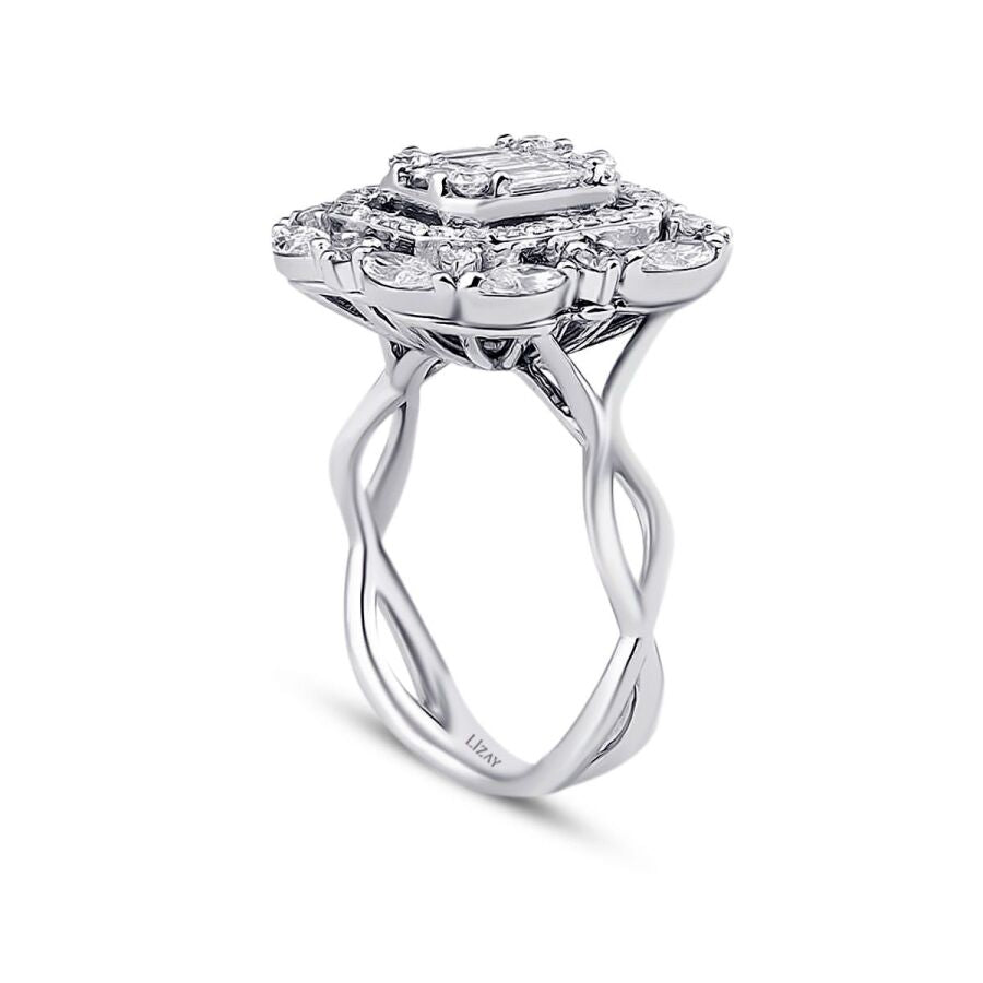 1.44 Carat Diamond Baguette Ring