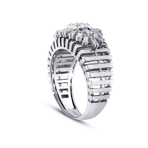 0,51 Carat Diamond Baguette Ring