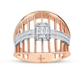 0.62 Carat Diamond Baguette Ring
