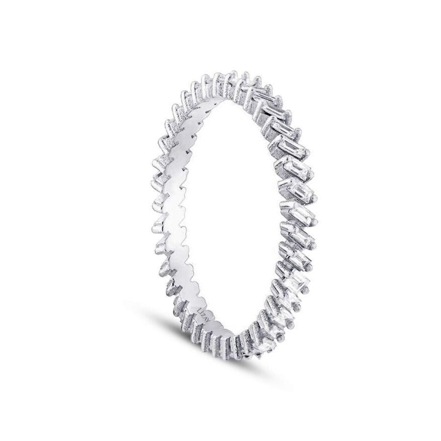 0,33 Carat Diamond Baguette Eternity Ring