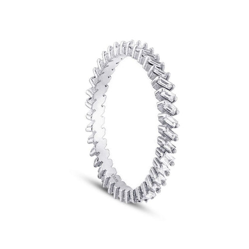 0,33 Carat Diamond Baguette Eternity Ring