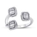 0,51 Carat Diamond Baguette Ring