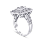 2,15 Carat Diamond Baguette Ring