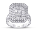 2,15 Carat Diamond Baguette Ring
