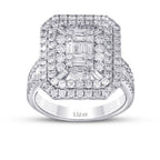 2,15 Carat Diamond Baguette Ring