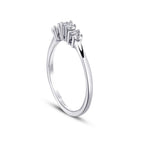 0,23 Carat Diamond Minimal Baguette Ring