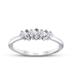 0,23 Carat Diamond Minimal Baguette Ring