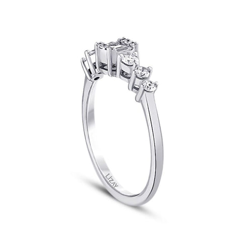 0.32 Carat Diamond Baguette Ring